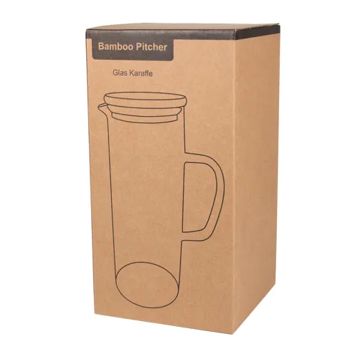 BAMBOO PITCHER - üvegkancsó