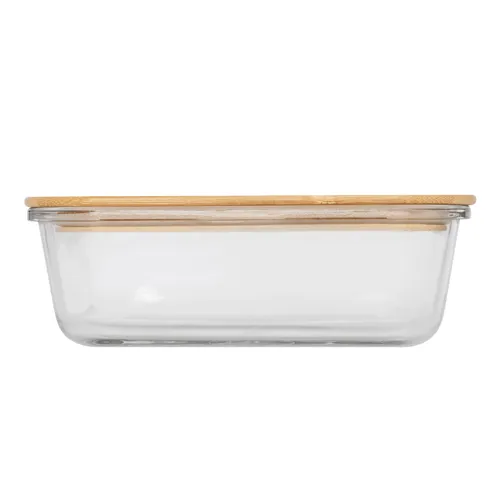 ROSILI L - ételtároló doboz, bambusz fedéllel: kapacitása kb. 1060 ml