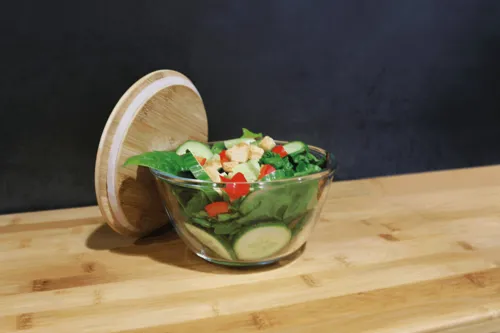 FRESH LUNCH - üvegtál