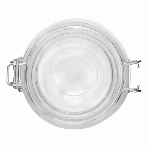 CLICKY M - üveg tárolóedény hintafedéllel, kapacitása kb. 500 ml