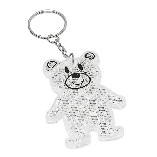 TEDDY - mackós kulcstartó  