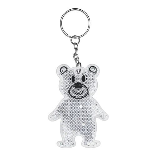 TEDDY - mackós kulcstartó  