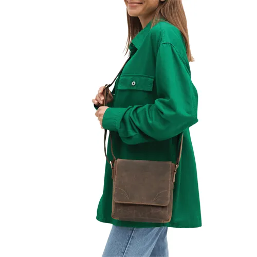 WILDERNESS - valódi bőr oldaltáska