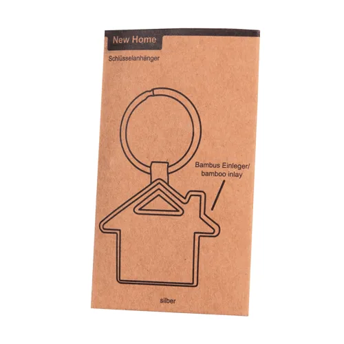 NEW HOME - kulcstartó