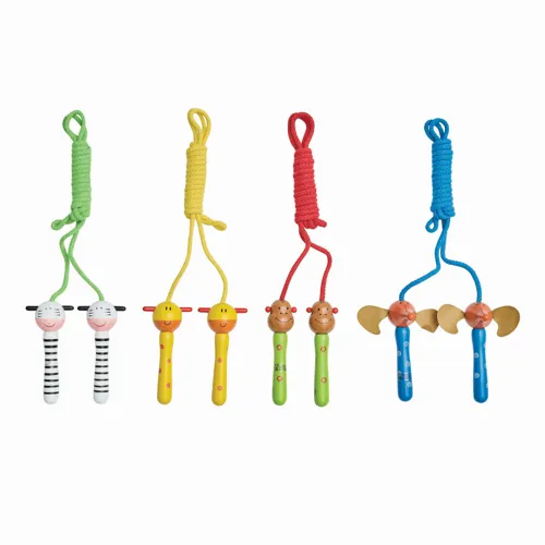 ANIMAL ANIMATION - Színes ugrókötél különféle állatfigurás fogóval
