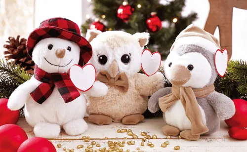 JOHANN - plüss hóember