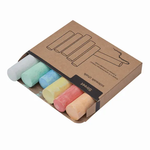 STREET - 6 darabos színes aszfaltkréta