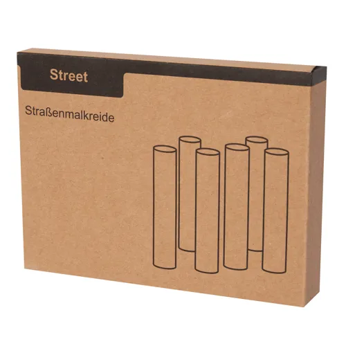 STREET - 6 darabos színes aszfaltkréta