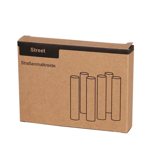 STREET - 6 darabos színes aszfaltkréta