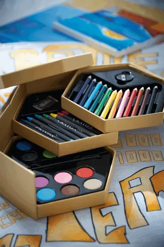 COLOURFUL LEVEL - színező és festő készlet