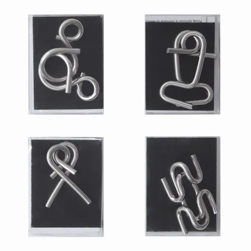 CLEVER CONCEPTION - ördöglakat fém ügyességi játék