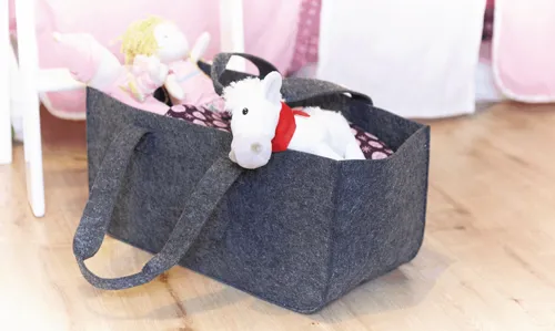 HOMY - tűzifa tároló filcből