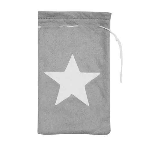 WHITE SHINE - filc karácsonyi tasak