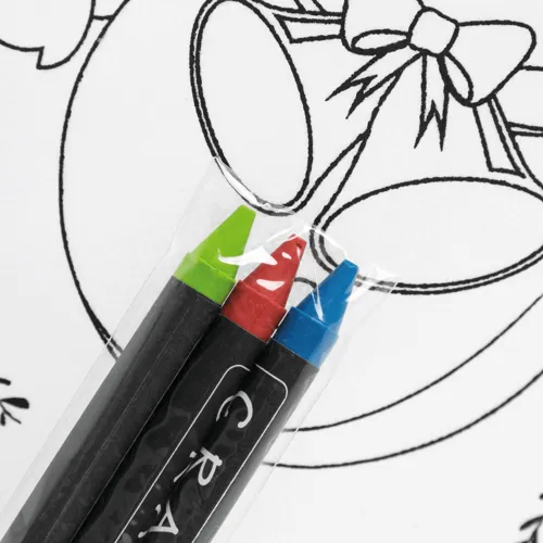 COLOURFUL ELK - kiszínezhető zsinóros tornazsák