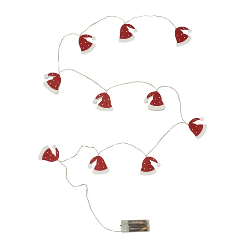 SANTA CAP - karácsonyi égőfüzér