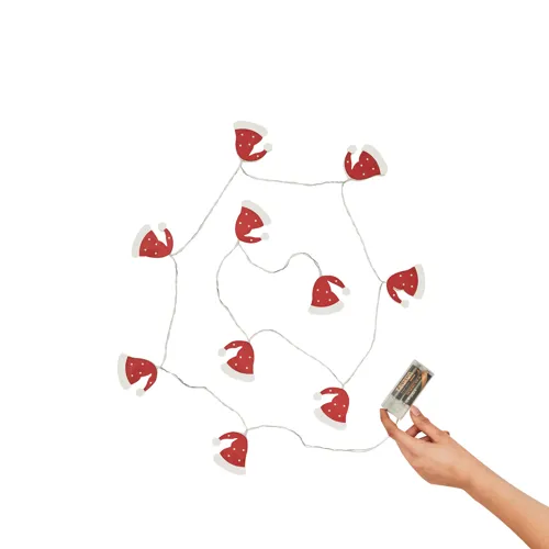 SANTA CAP - karácsonyi égőfüzér