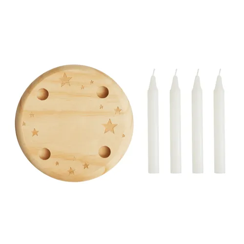 4-CHRISTMAS - kis fa adventi koszorú