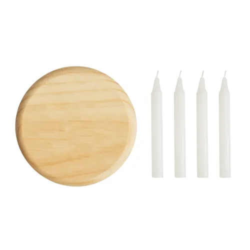 4-CHRISTMAS - kis fa adventi koszorú