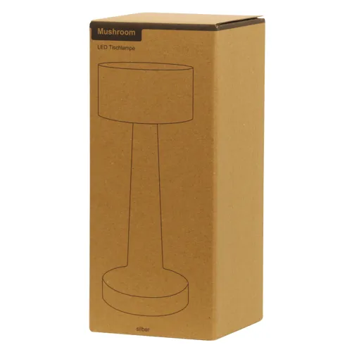 MUSHROOM - rozsdamentes acél asztali lámpa