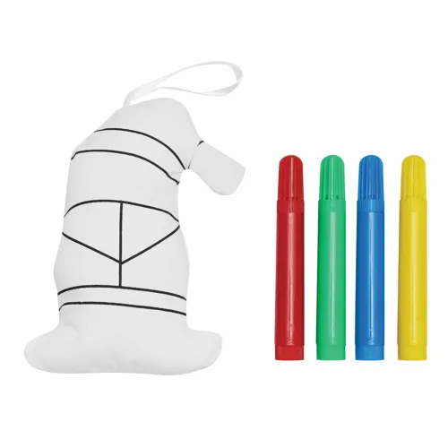 BEAUTIFUL PAINT - kiszínezhető télapó figura