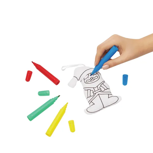 BEAUTIFUL PAINT - kiszínezhető télapó figura