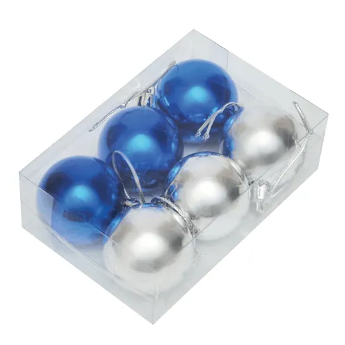 XMAS LINE - Karácsonyi gömb dísz szett