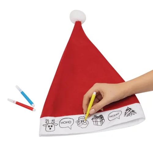 COLOURFUL HAT - mikulás sapka filcből