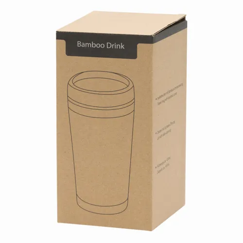 BAMBOO DRINK - hőszigetelt termobögre  