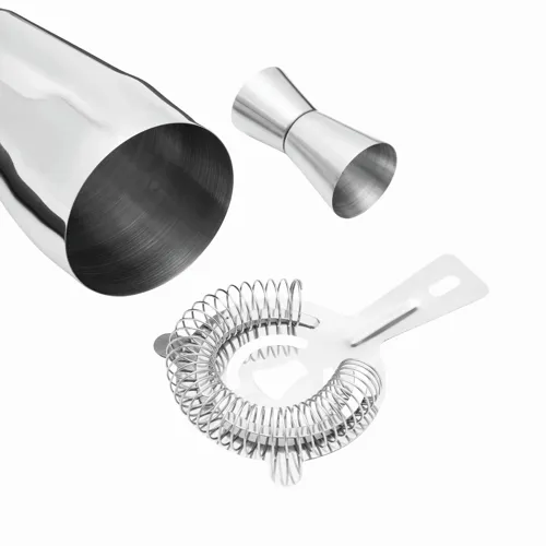 BARKEEPER - rozsdamentes acél koktélos shaker szett  