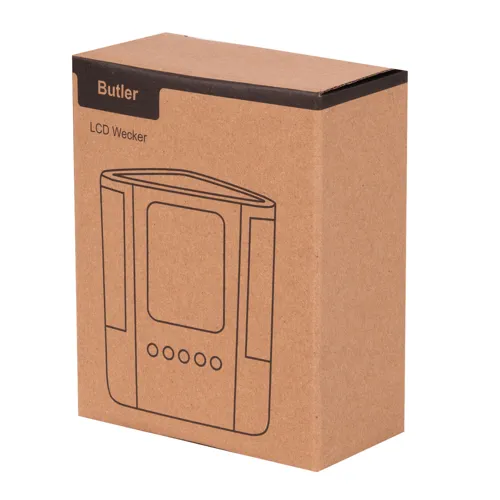 BUTLER - LCD-kijelzős ébresztőóra  
