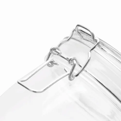 CLICKY L - üveg tárolóedény hintafedéllel, kapacitása kb. 750 ml  