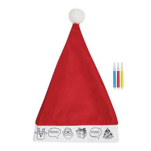 COLOURFUL HAT - mikulás sapka filcből  