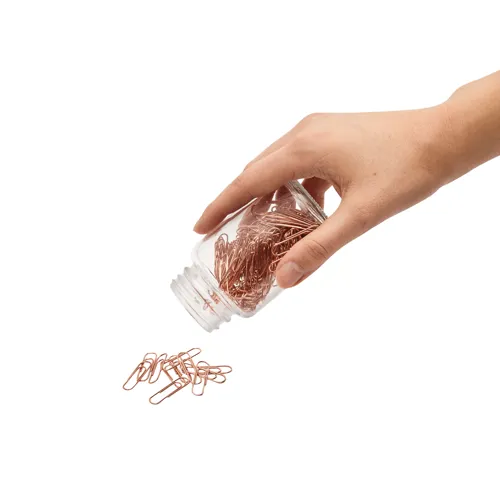 COPPER CLIP - gemkapcsok üvegben  