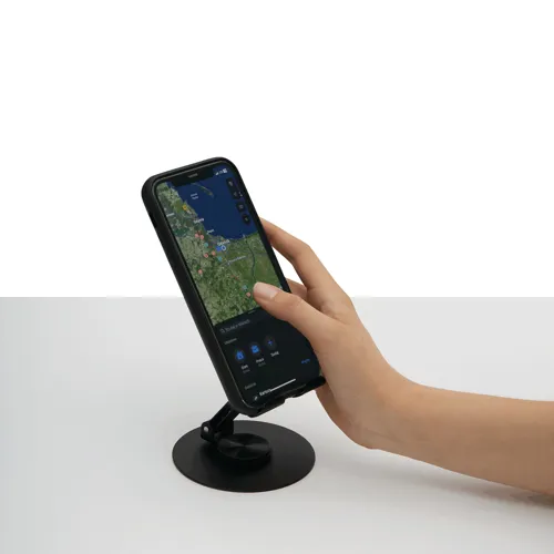 DESK MASTER - összehajtható acél telefontartó  