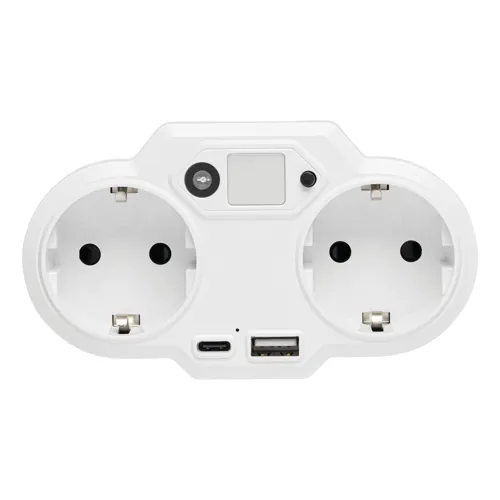 ENDLESS POWER NIGHT - USB-s hálózati töltő adapter éjszakai fénnyel  
