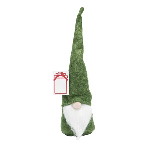HANS - nemez karácsonyi törpe kalappal  