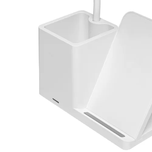 LIGHT & CHARGE - asztali lámpa töltőállomással  