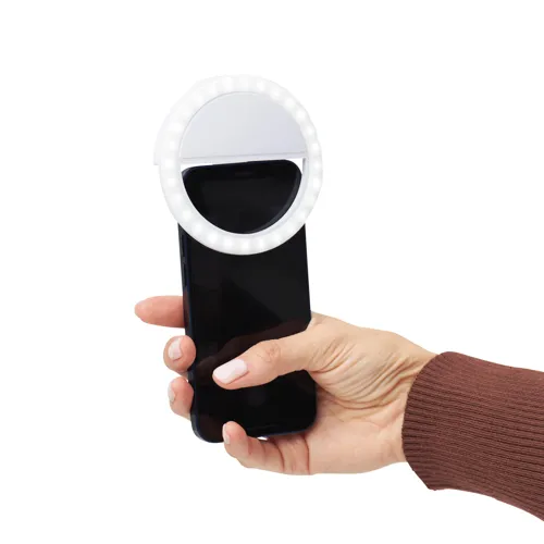 PERFECT ILLUMINATION - webkamera vagy okostelefon gyűrű világítás (selfie ring)  
