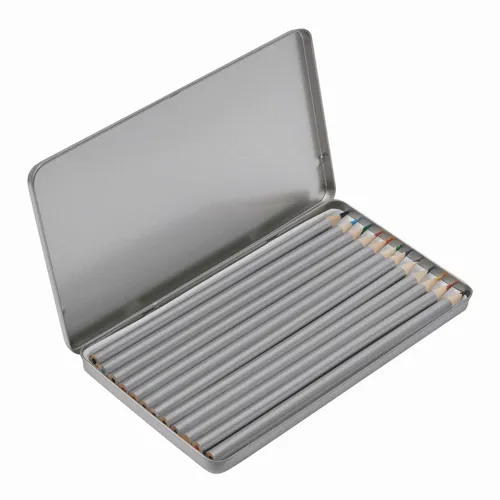 SILVERSTAR - 12 db hosszú színes ceruza  