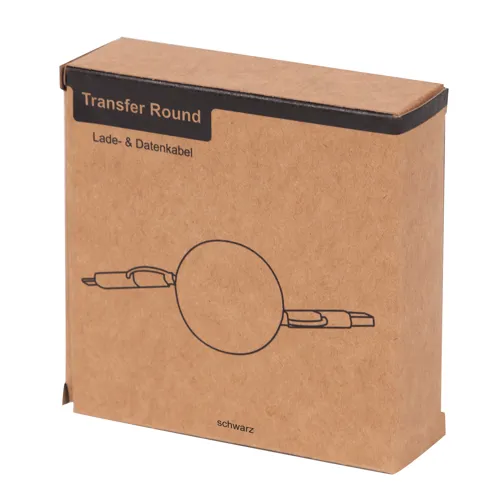 TRANSFER ROUND - töltő- és adatátviteli kábel  