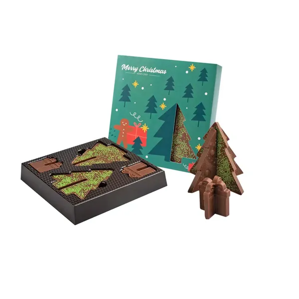 3D puzzle reklámcsoki - karacsonyfa  