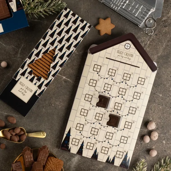Adventi naptár  karácsonyi reklámcsoki bérház  