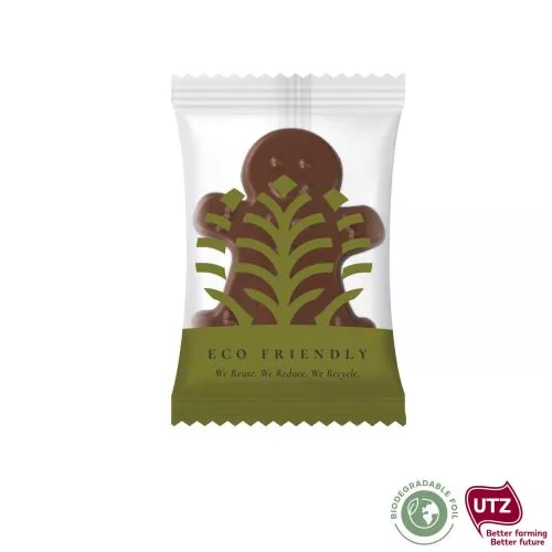 Mézeskalács figura reklámcsoki  
