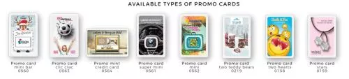 Promo Card reklámcsoki  