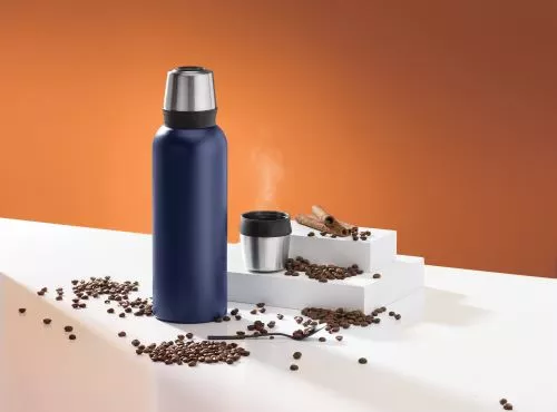 Nordic Acél termosz, 1000 ml sötétkék 