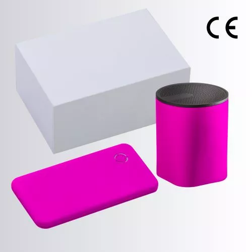 ZENE-KÉSZLET: BLUETOOTH HANGSZÓRÓ ÉS ÁRAMBANK RAY 4000 mAh  Lila 