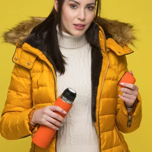 KÉSZLET: HŐBORGA és THERMOS  Szürke 