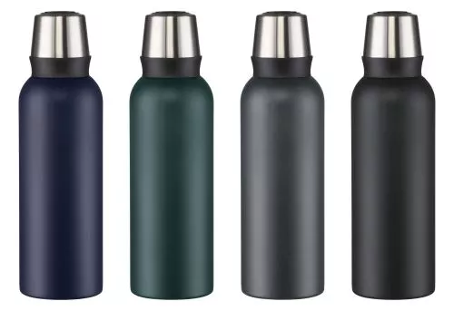 Nordic Acél termosz, 1000 ml Fekete 