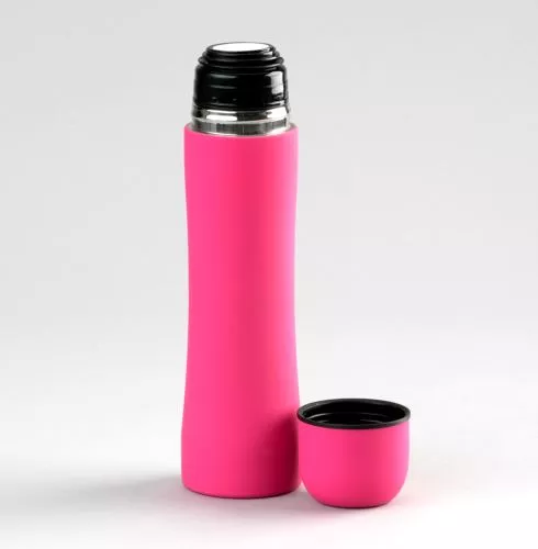 TERMOSZ COLORISSIMO, 500 ml. Rózsaszín 