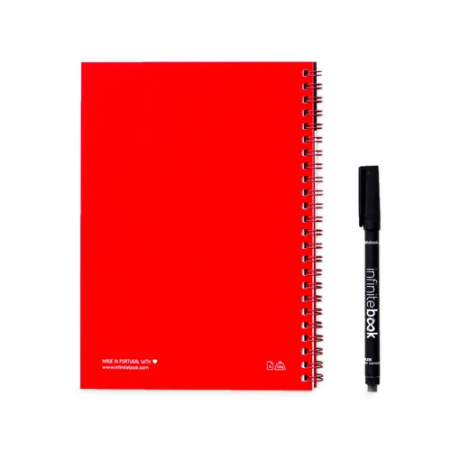 INFINITEBOOK PLAIN A5. Infinitebook rugalmas borítóval és 15 sima oldallal